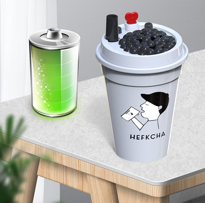 Creative Milk Tea Cup Bluetooth Speaker